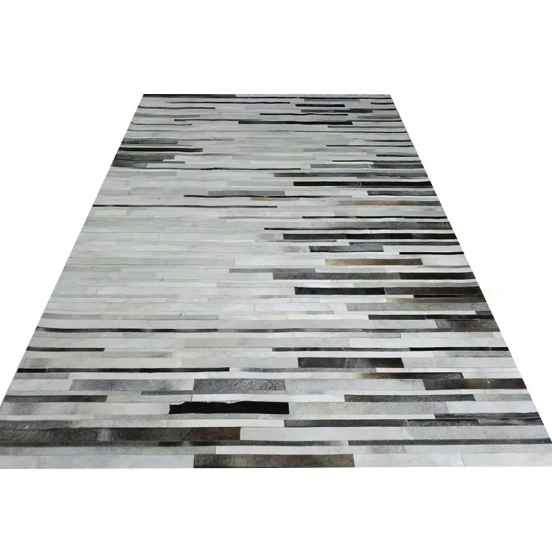 Home Textiles Importers In Usa - Tapis en patchwork de fourrure de