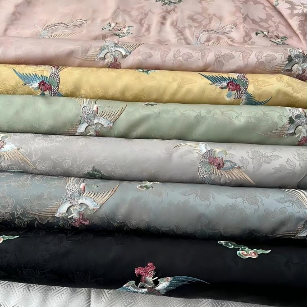 Home Textiles Importers In Usa - Tissu Jacquard de Style Costume National