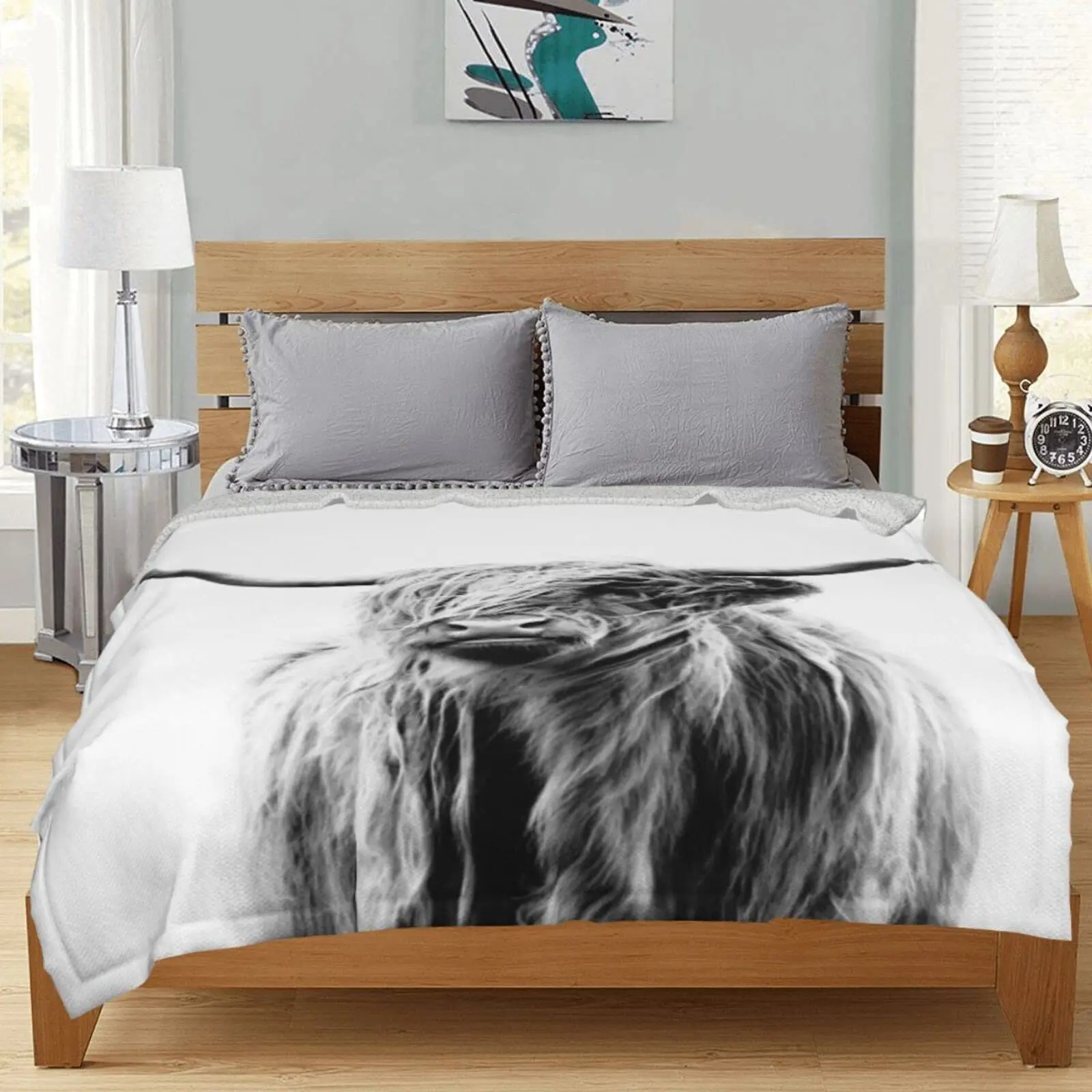 Couverture de vache des Highla - Highland Home Textiles avis et prix