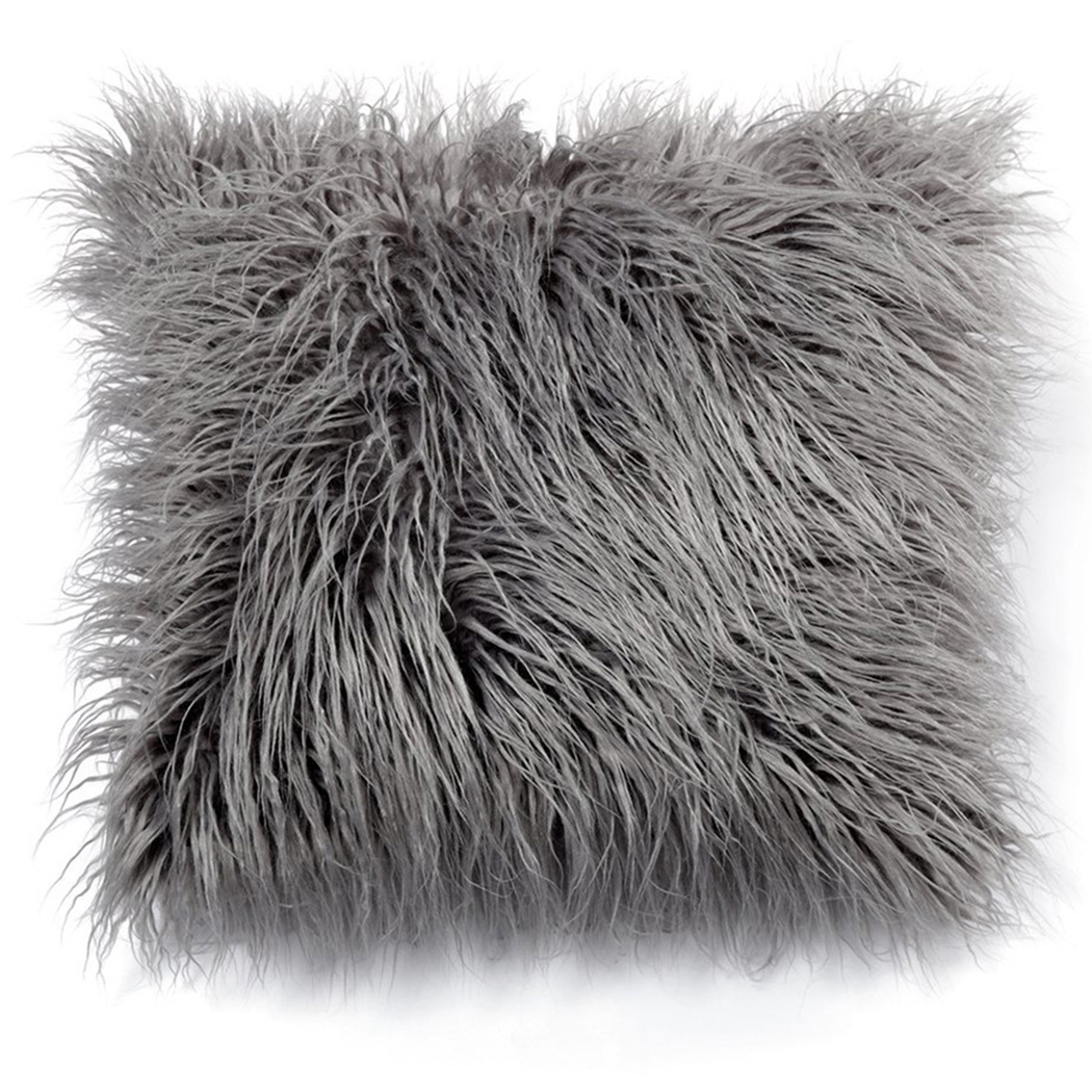 Juste de coussin en fourrure l - Luxury Home Textiles Usa avis et prix