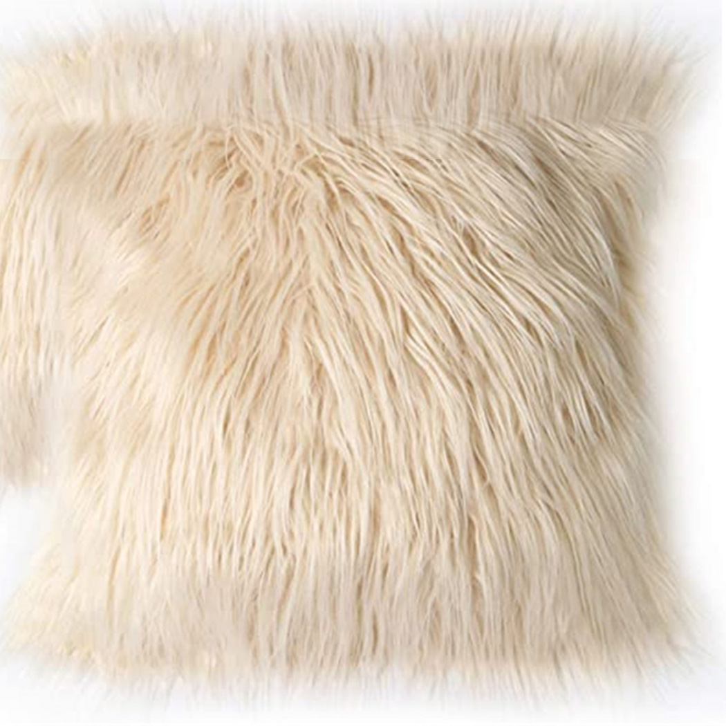 Juste de coussin en fourrure l - Luxury Home Textiles Usa avis et prix