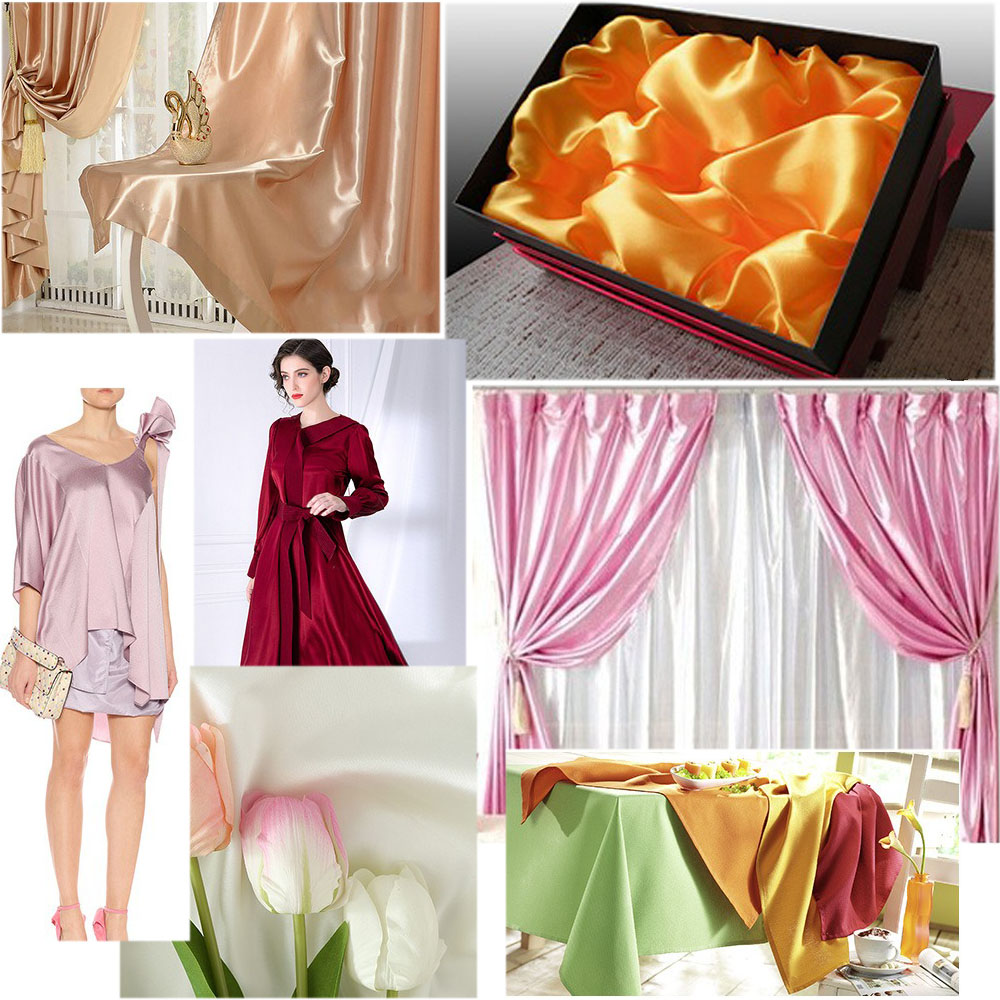 Tissu en Satin de luxe de styl - Home Textiles Importers In Usa avis et prix