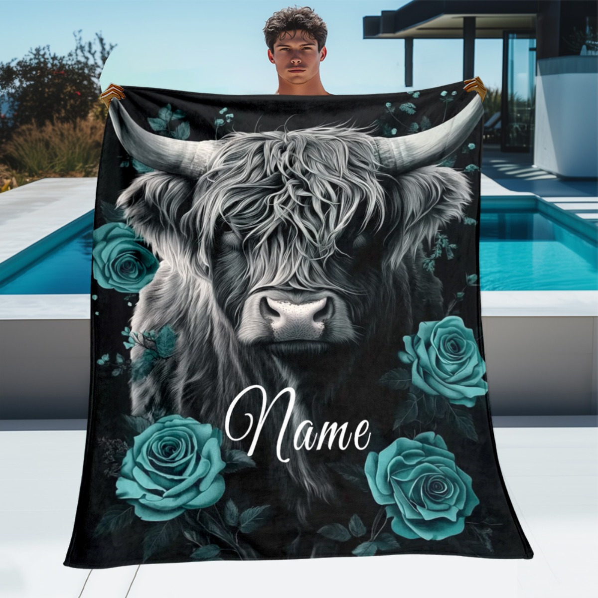 Couverture personnalisée Highl - Highland Home Textiles avis et prix