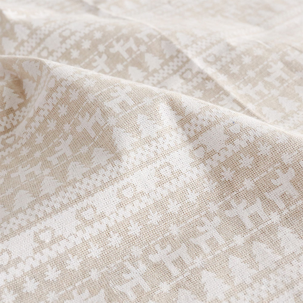 Tissu en coton et lin imprimé  - Home Textiles Importers In Usa avis et prix