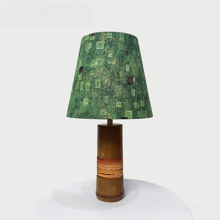 Lampe de table en rotin nature - Home Textiles Importers In Usa avis et prix
