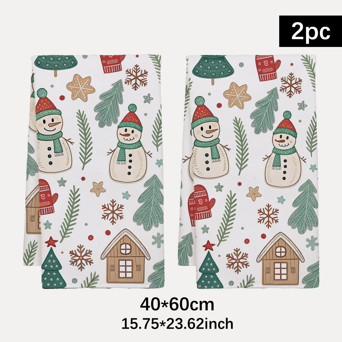40x60 cm série de noël grilles - Highland Home Textiles avis et prix