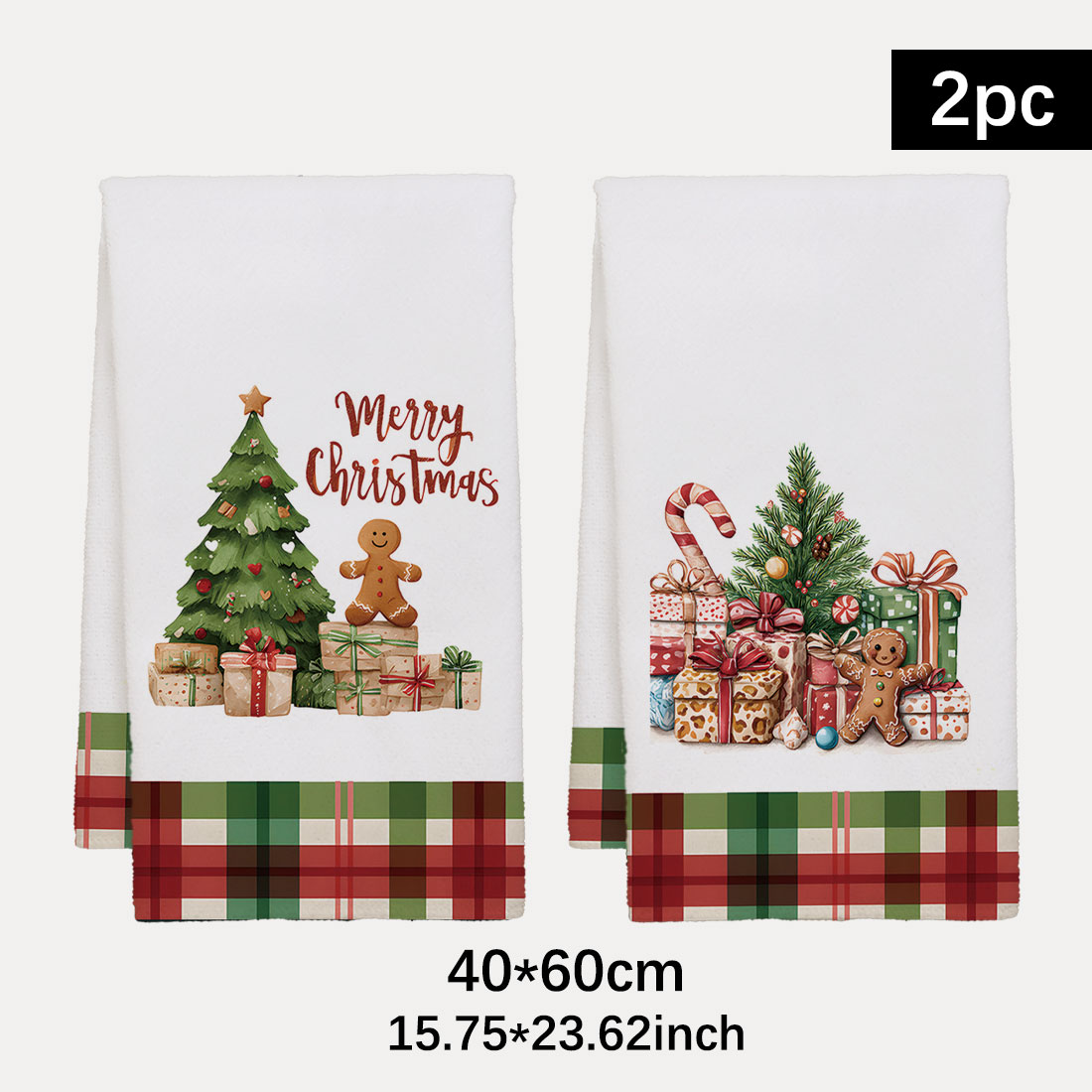 40x60 cm série de noël grilles - Highland Home Textiles avis et prix