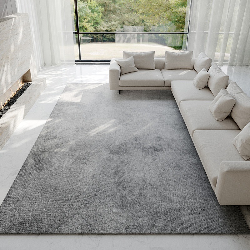 Tapis gris clair abstrait, mod - Luxury Home Textiles Usa avis et prix