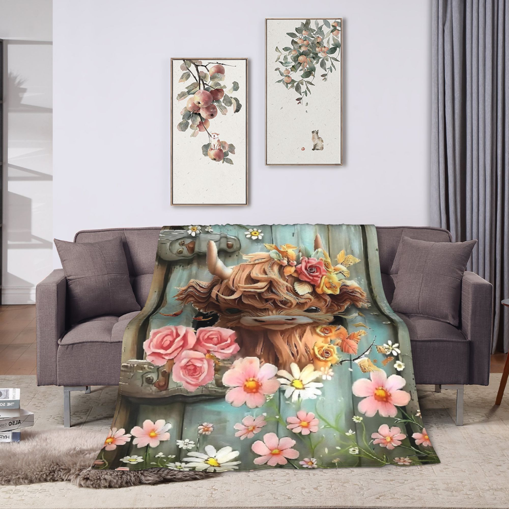 Couverture en velours ultra-do - Highland Home Textiles avis et prix