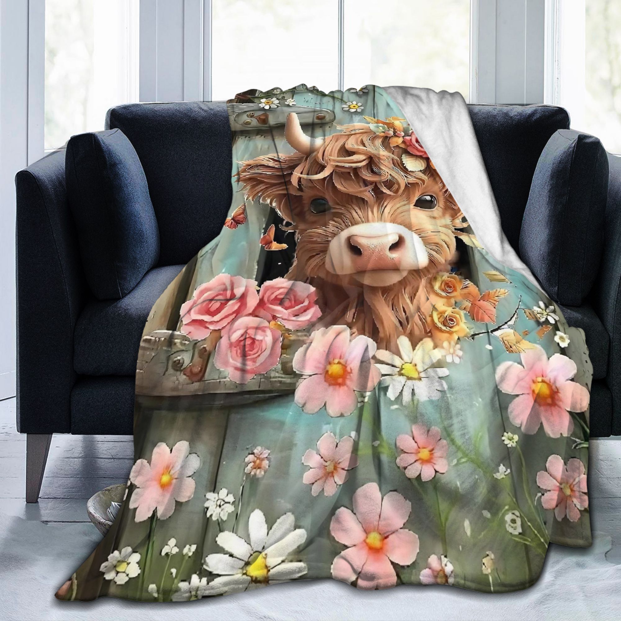 Couverture en velours ultra-do - Highland Home Textiles avis et prix