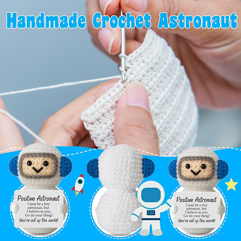 Poupées astronautes en crochet - Home Textiles Today avis et prix