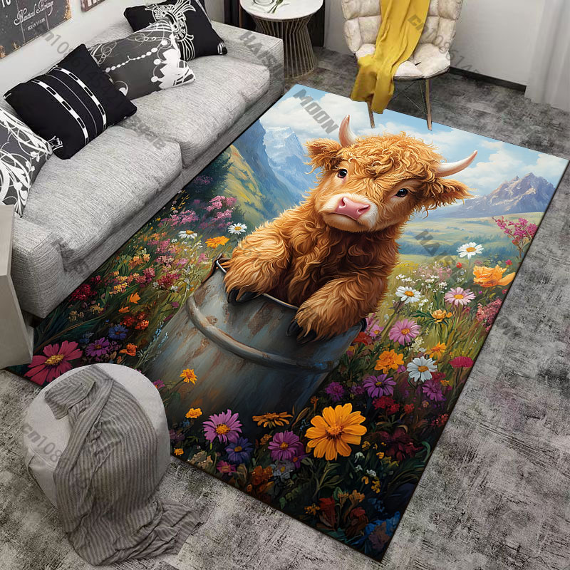 Tapis en forme de seau en bois - Highland Home Textiles avis et prix