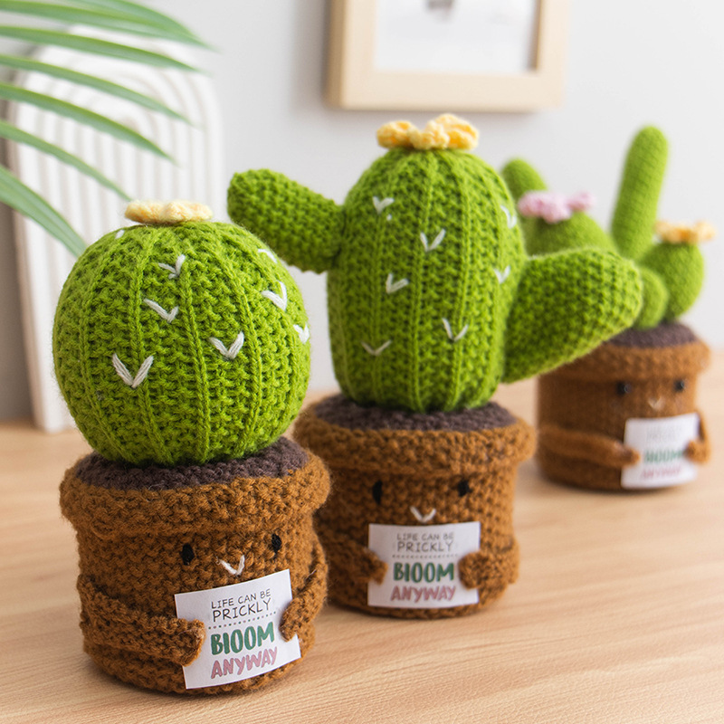 Cactus et tournesol en crochet - Home Textiles Today avis et prix